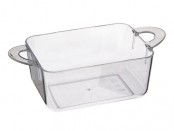 Verrine plat cristal