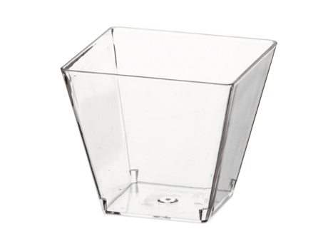 Verrine base carrée