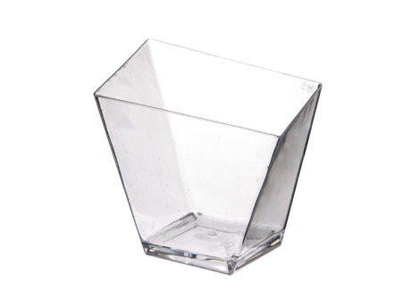 Verrine haute pointue cristal